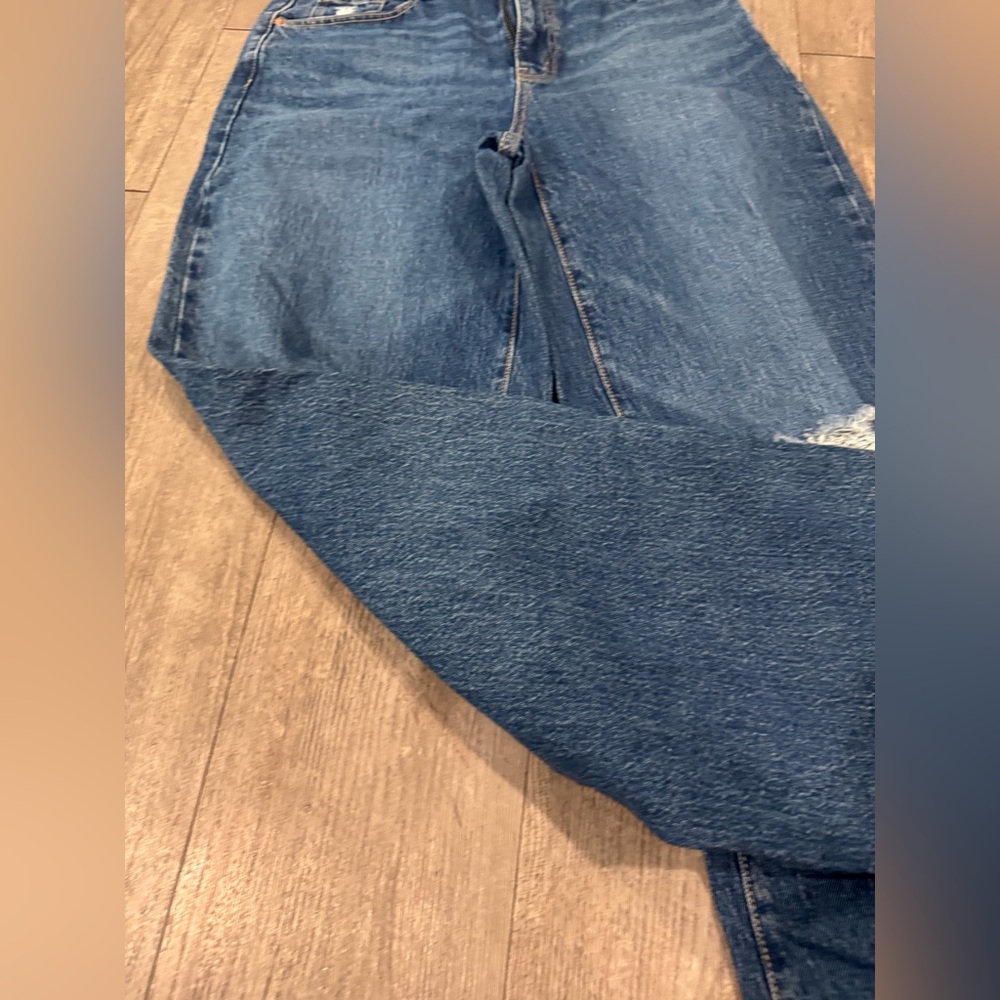 Wild Fable High-Waist Distressed Wide-Leg Jeans - Picture 7 of 15